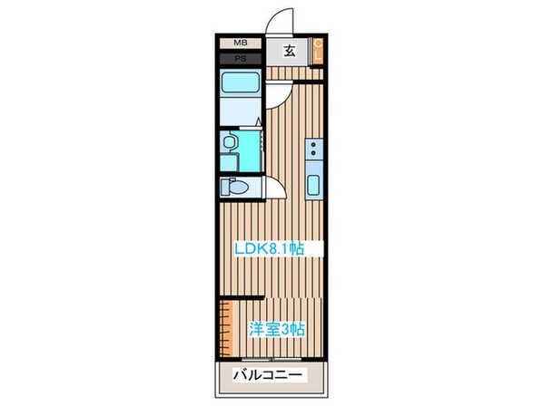 Asuit富沢西の物件間取画像